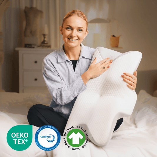 SleepFit Kissen - Orthopädisches Design für gesunden Schlaf